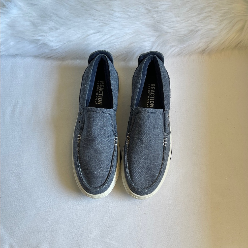 Kenneth Cole Reaction Men's Denim Slip-On Loafers . Size 9.5.